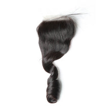 Load image into Gallery viewer, Remy Virgin 5×5 and 4×4 HD Transparent Lace Closure- Beauty Collection
