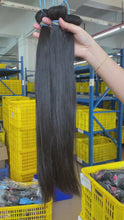 Load and play video in Gallery viewer, Virgin Brazilian Mink Straight Bundle- Lush
